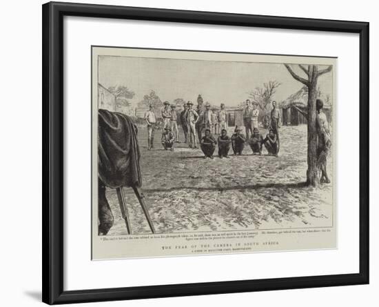 The Fear of the Camera in South Africa-null-Framed Giclee Print