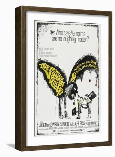 The Fearless Vampire Killers, US poster, 1967-null-Framed Art Print