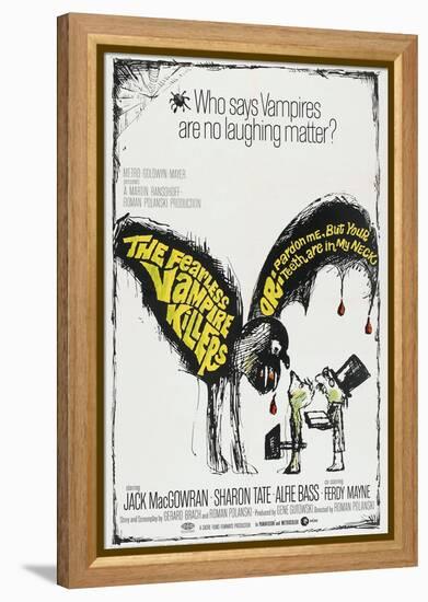 The Fearless Vampire Killers, US poster, 1967-null-Framed Stretched Canvas