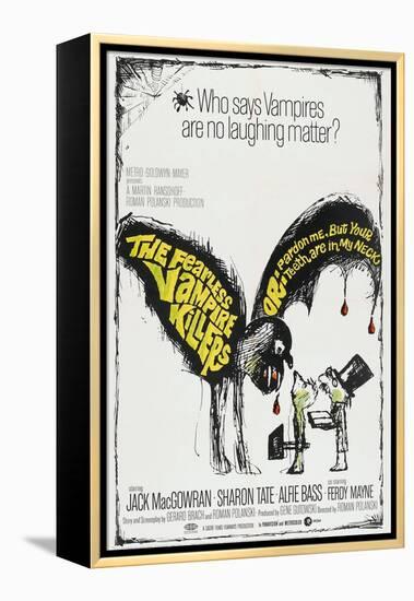 The Fearless Vampire Killers, US poster, 1967-null-Framed Stretched Canvas