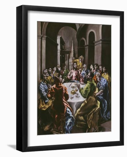 The Feast in the House of Simon, 1608-14-El Greco-Framed Giclee Print