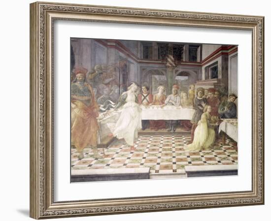 The Feast of Herod-Fra Filippo Lippi-Framed Giclee Print