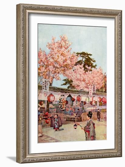 The Feast of the Cherry Blossoms-Ella Du Cane-Framed Giclee Print