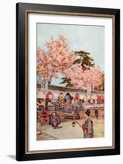 The Feast of the Cherry Blossoms-Ella Du Cane-Framed Giclee Print