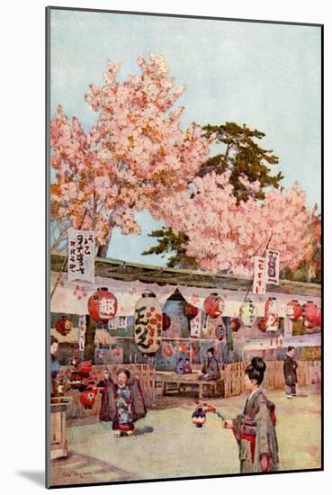 The Feast of the Cherry Blossoms-Ella Du Cane-Mounted Giclee Print