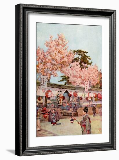 The Feast of the Cherry Blossoms-Ella Du Cane-Framed Giclee Print