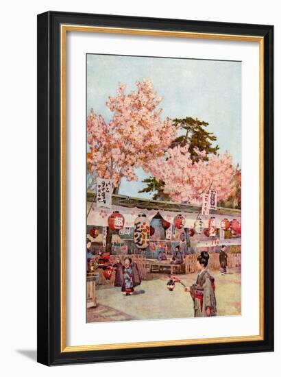 The Feast of the Cherry Blossoms-Ella Du Cane-Framed Giclee Print