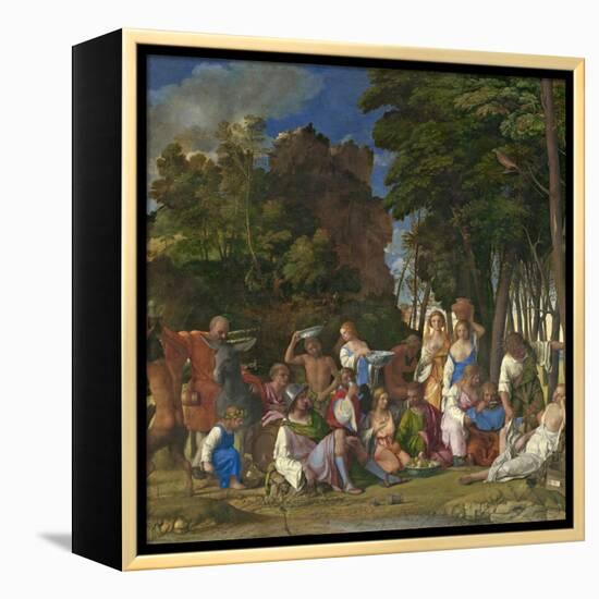 The Feast of the Gods, 1514- 29-Giov. /Titian Bellini-Framed Premier Image Canvas