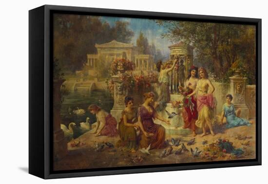 The Feast of Venus-Emmanuel Oberhauser-Framed Premier Image Canvas