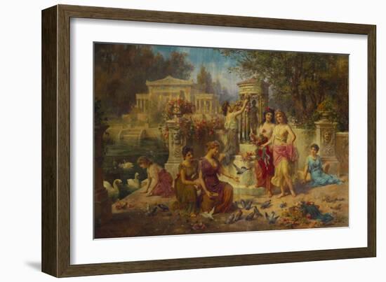 The Feast of Venus-Emmanuel Oberhauser-Framed Giclee Print