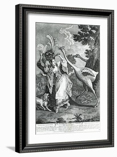 The Feathered Friend in a Fright, 1779-John Collet-Framed Giclee Print