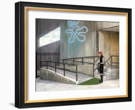 The Federal Building, 2005-Aris Kalaizis-Framed Giclee Print