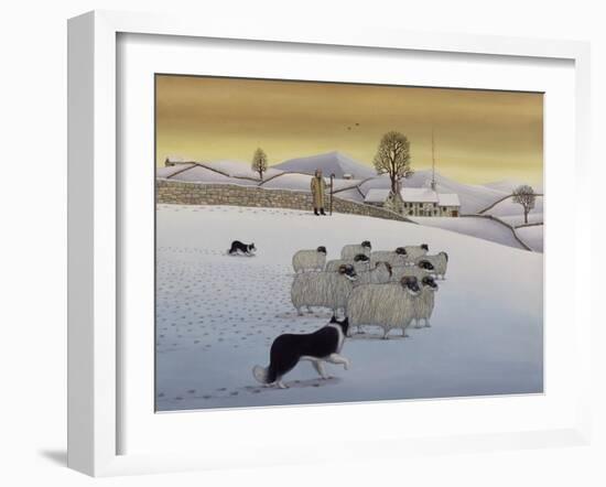 The Fells in Winter, 1984-Larry Smart-Framed Giclee Print