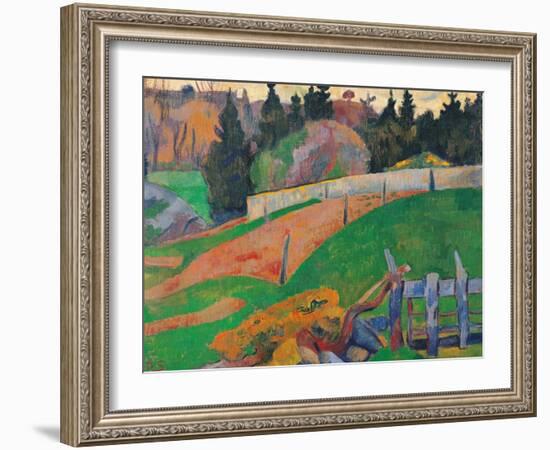 The Fence-Paul Serusier-Framed Giclee Print