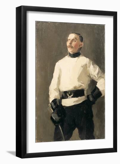 The Fencing Master-Gari Melchers-Framed Giclee Print