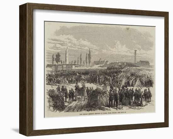 The Fenian Amnesty Meeting at Cabra, Near Dublin-null-Framed Giclee Print