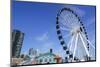 The ferris wheel on Navy Pier, Chicago, Illinois, United States of America, North America-Fraser Hall-Mounted Photographic Print