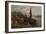 The Ferry (Oil on Canvas)-Charles James Adams-Framed Giclee Print