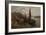 The Ferry (Oil on Canvas)-Charles James Adams-Framed Giclee Print