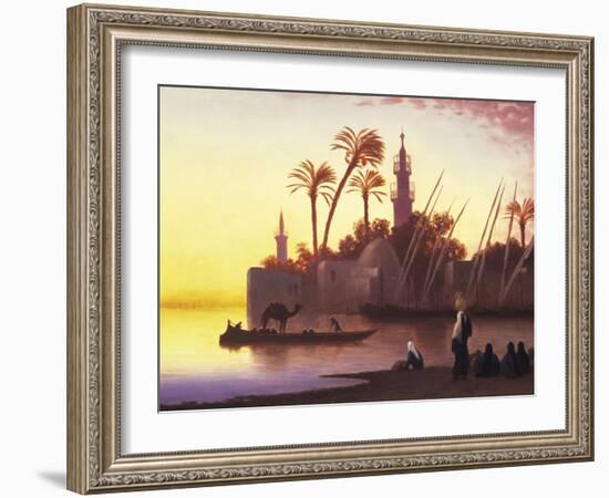 The Ferry-Charles Theodore Frere-Framed Giclee Print