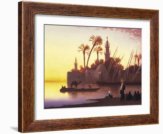 The Ferry-Charles Theodore Frere-Framed Giclee Print