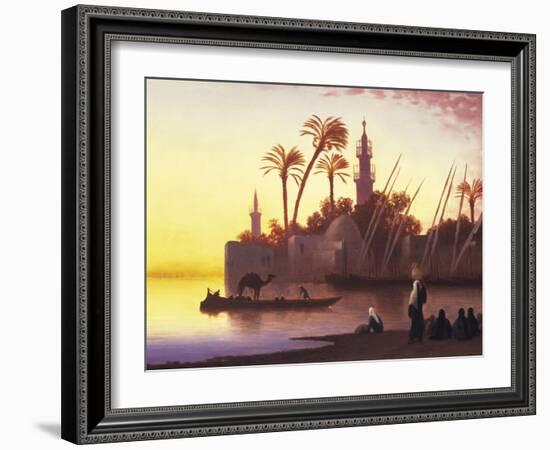 The Ferry-Charles Theodore Frere-Framed Giclee Print