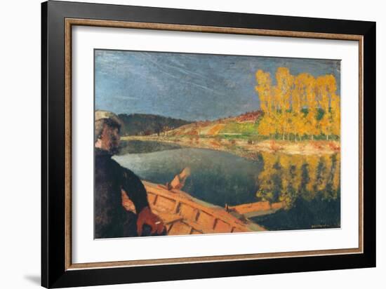 The Ferryman-Edouard Vuillard-Framed Giclee Print