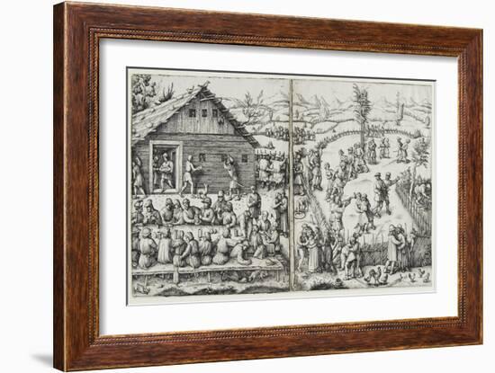 The Festival, after 1520-Daniel Hopfer-Framed Giclee Print