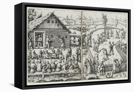The Festival, after 1520-Daniel Hopfer-Framed Premier Image Canvas