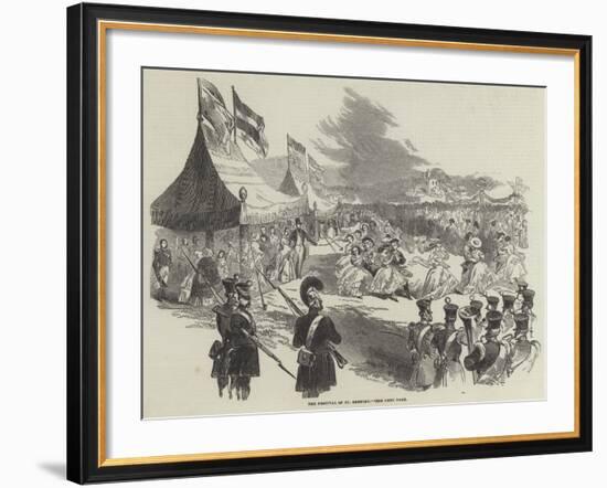 The Festival of St Gregory-null-Framed Giclee Print