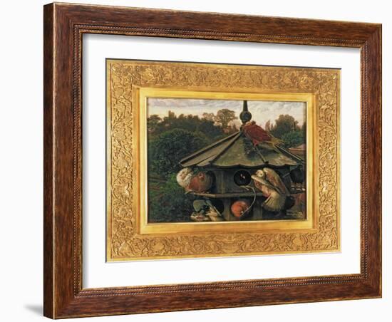 The Festival of St. Swithin or the Dovecote, 1866-75-William Holman Hunt-Framed Giclee Print