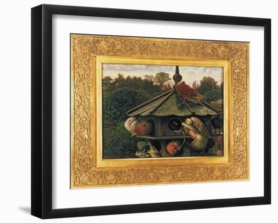 The Festival of St. Swithin or the Dovecote, 1866-75-William Holman Hunt-Framed Giclee Print