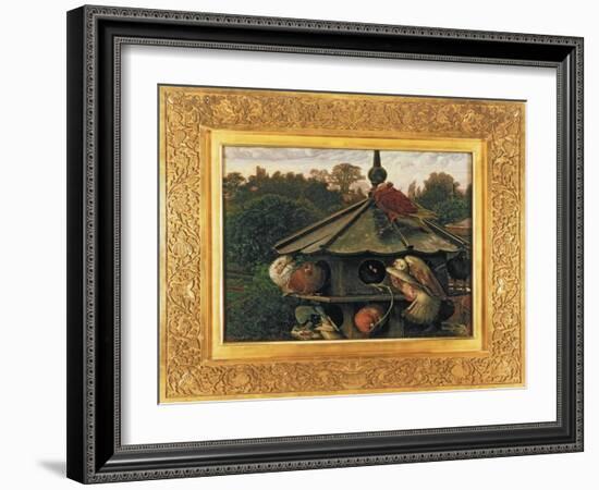 The Festival of St. Swithin or the Dovecote, 1866-75-William Holman Hunt-Framed Giclee Print