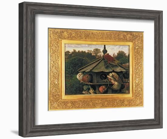 The Festival of St. Swithin or the Dovecote, 1866-75-William Holman Hunt-Framed Giclee Print