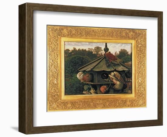 The Festival of St. Swithin or the Dovecote, 1866-75-William Holman Hunt-Framed Giclee Print