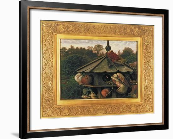 The Festival of St. Swithin or the Dovecote, 1866-75-William Holman Hunt-Framed Giclee Print