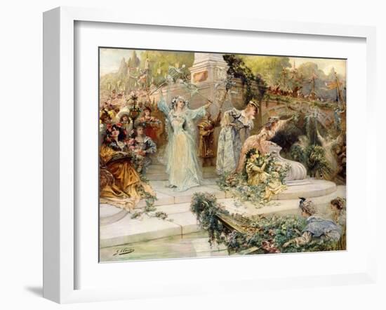 The Festival-Georges Clairin-Framed Giclee Print