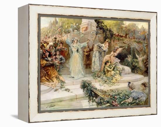 The Festival-Georges Clairin-Framed Premier Image Canvas