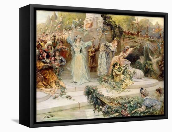 The Festival-Georges Clairin-Framed Premier Image Canvas