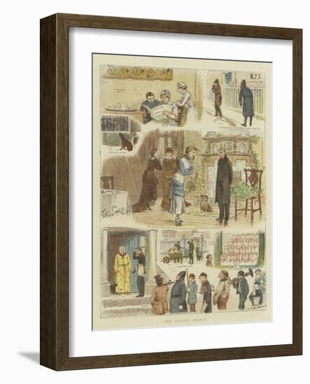 The Festive Season-John Charles Dollman-Framed Giclee Print