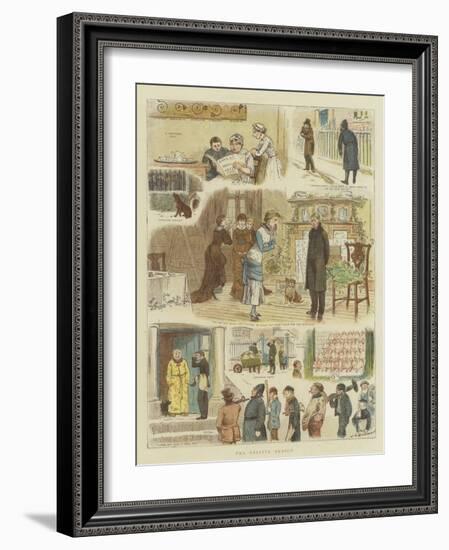 The Festive Season-John Charles Dollman-Framed Giclee Print