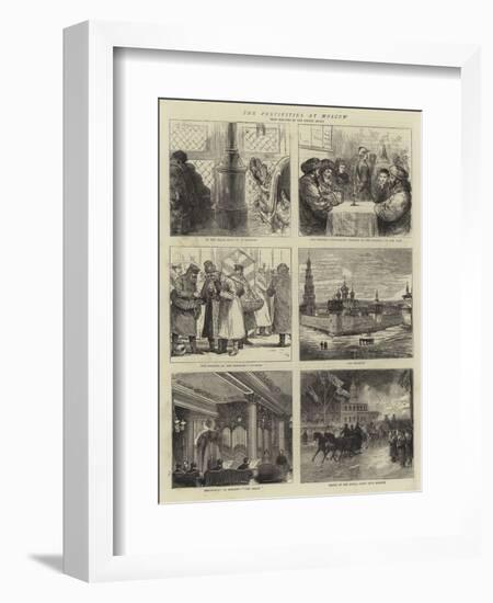 The Festivities at Moscow-Joseph Nash-Framed Giclee Print