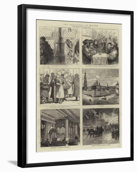 The Festivities at Moscow-Joseph Nash-Framed Giclee Print