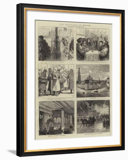 The Festivities at Moscow-Joseph Nash-Framed Giclee Print