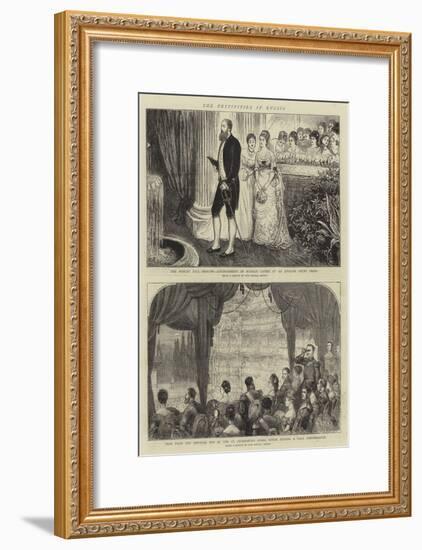 The Festivities in Russia-null-Framed Giclee Print