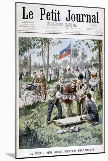 The Fete for the First-Aid Workers, 1901-null-Mounted Giclee Print