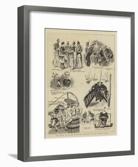 The Fetes at Ostend-null-Framed Giclee Print