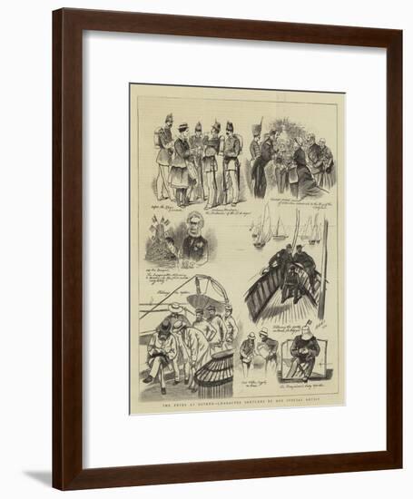 The Fetes at Ostend-null-Framed Giclee Print