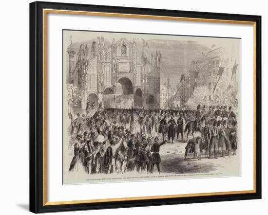 The Fetes at Paris-null-Framed Giclee Print