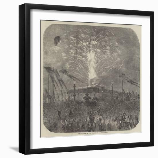 The Fetes at Paris-null-Framed Giclee Print